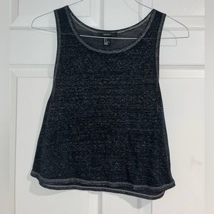 Forever 21 Burnt Out Gray Tank Size Small (S)